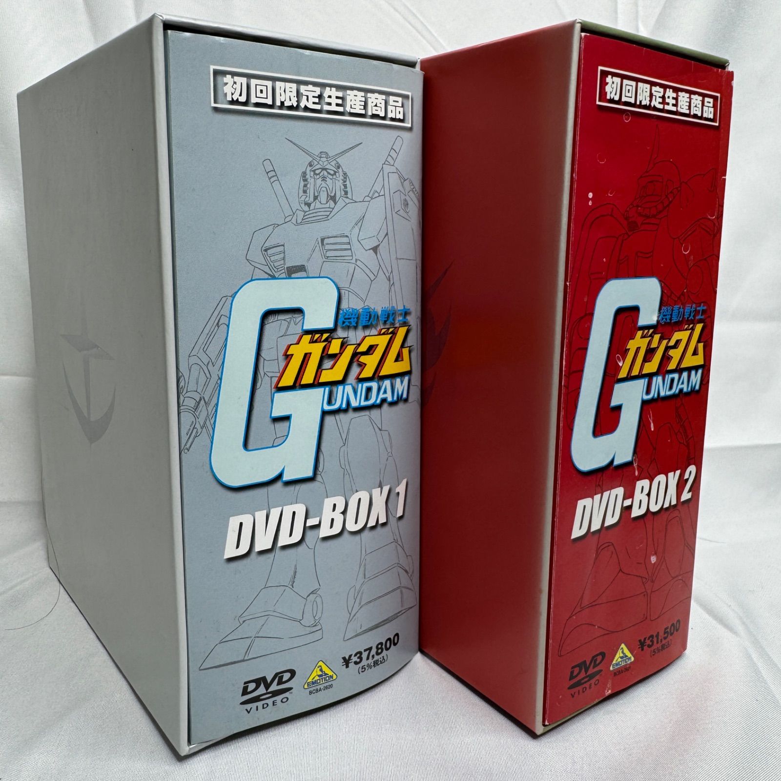 機動戦士ガンダム DVD-BOX 1 & 2 全巻セット 初回限定生産 ファースト