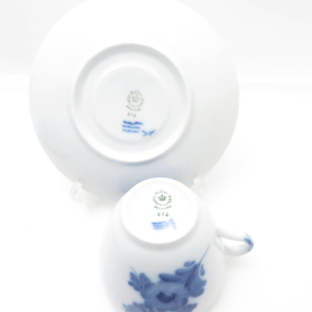 美品 ROYAL COPENHAGEN ロイヤルコペンハーゲン ブルーフラワー カーブ