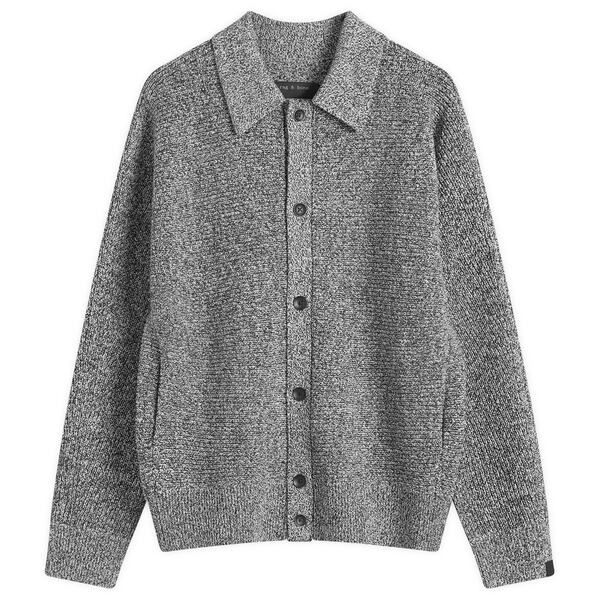 ラグアンドボーン メンズ アウター カーディガン Rag Bone Dexter Marl Cardigan Blackmult マール