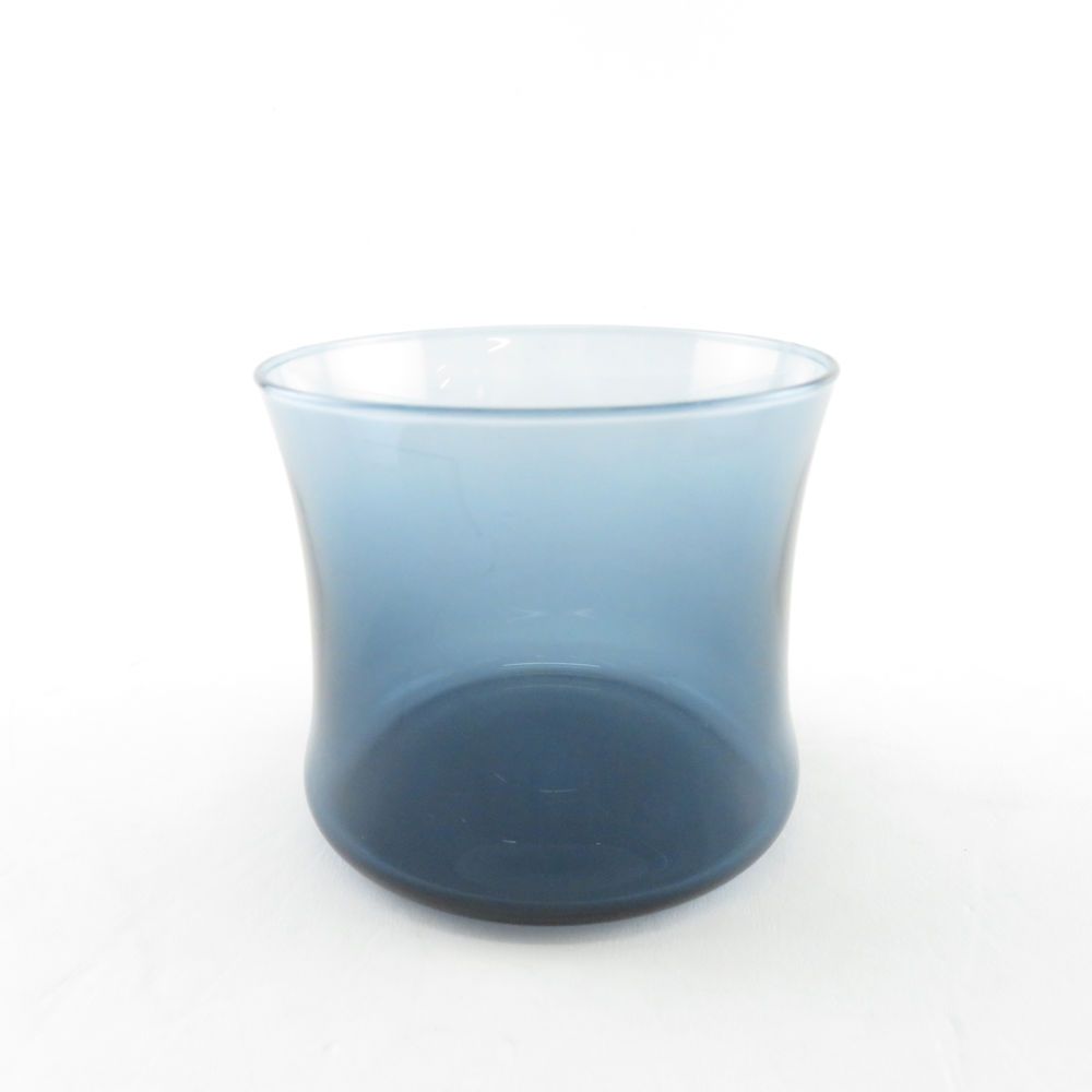 美品 iittala イッタラ Exhibition edition 2002 Timo Sarpaneva タンブラー ブルー グラス コップ 北欧 フィンランド SY9168A1