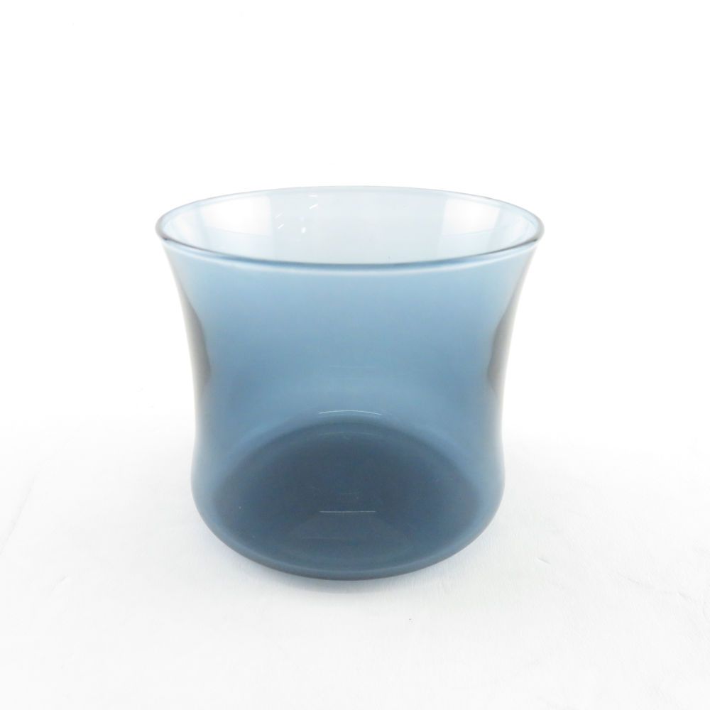 美品 iittala イッタラ Exhibition edition 2002 Timo Sarpaneva タンブラー ブルー グラス コップ 北欧 フィンランド SY9165A1