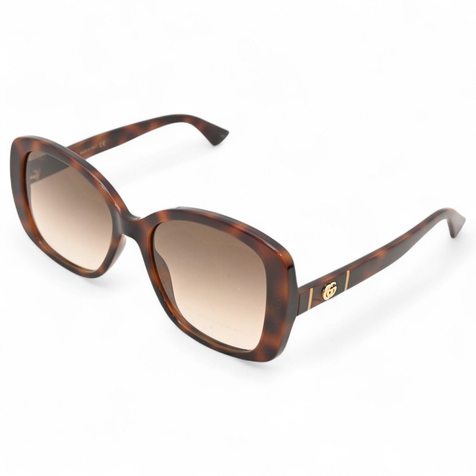 グッチ サングラス GGメタルロゴ ビッグフレーム Aランク gu 0216 ee