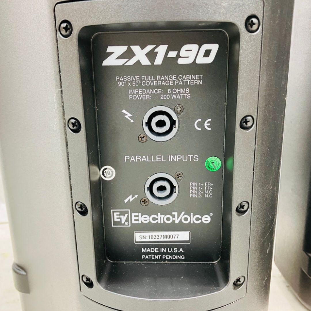 Electro-Voice エレクトロボイス ZX1-90 ペア PA スピーカー 8インチ