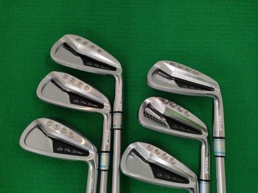 muziik On The Screw DD 6 S アイアンセット IR 特注シャフト フレックスR メンズ 男性用 右利き 右用 Cランク ゴルフクラブ