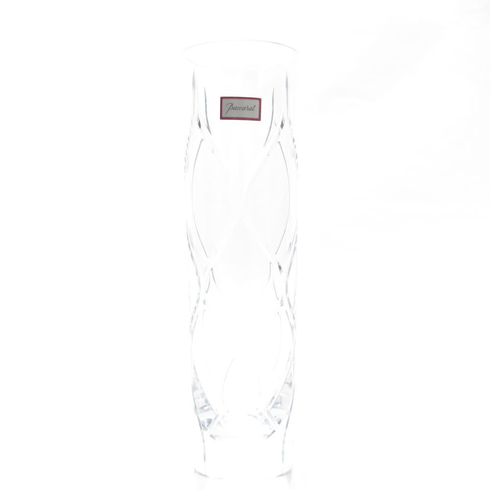 美品 Baccarat バカラ フラワーベース クリスタル 一輪挿し 花瓶 高さ 