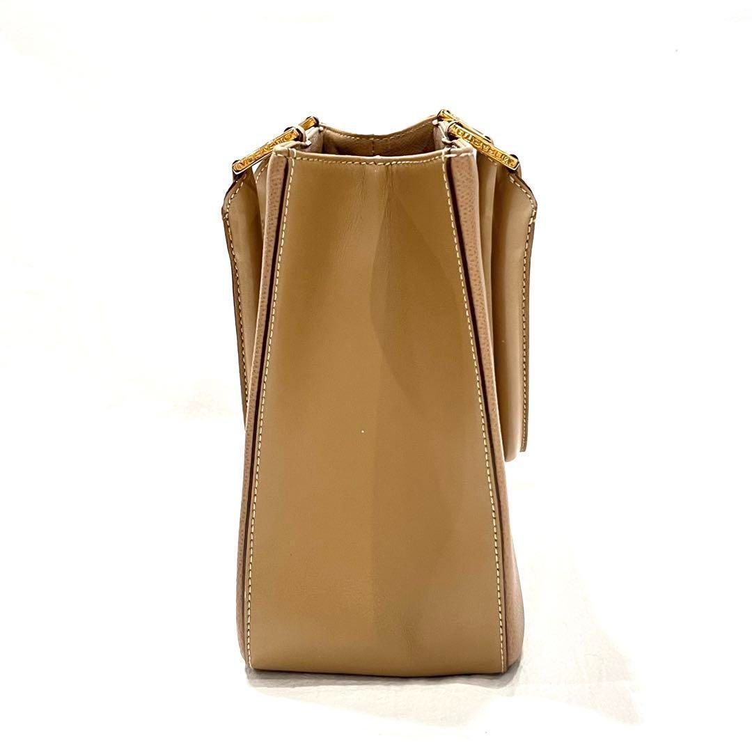 【ほぼ未使用品】モラビト　メルクルディ　トートバッグ　ハンドバッグ　金具 希少☆美品☆MORABITO モラビト ハンドバッグ トートバッグ M字金具