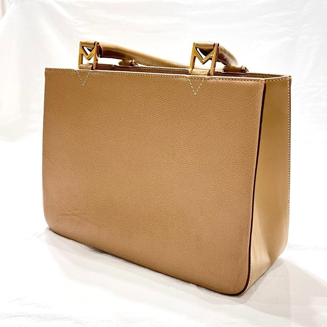 希少☆美品☆MORABITO モラビト ハンドバッグ トートバッグ M字金具