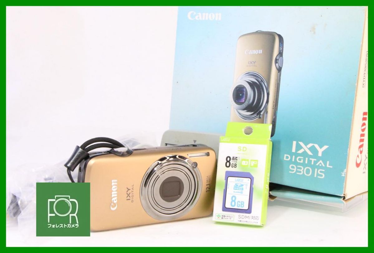 動作保証・点検済】良品□到着後即使える□Canon IXY 930 IS 