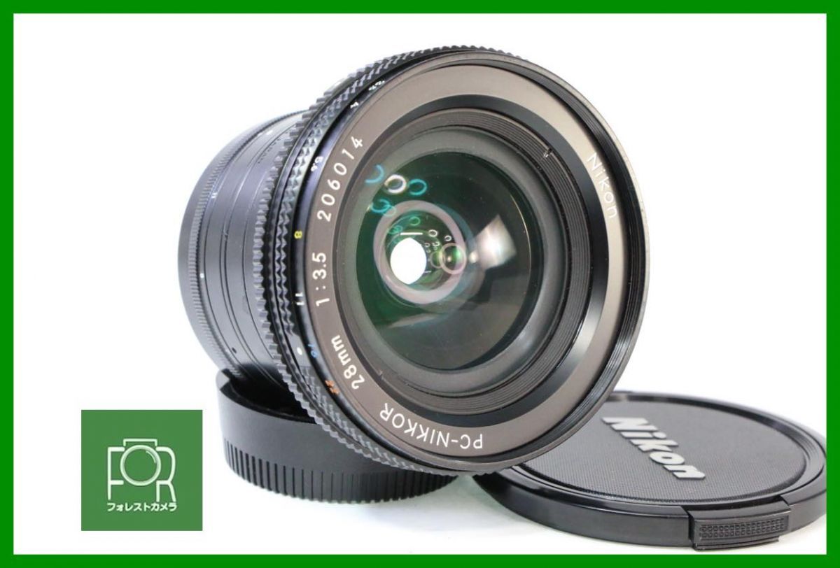 動作保証 点検済 Ｎikon PC NIKKOR 28 mm F 3 5 10026