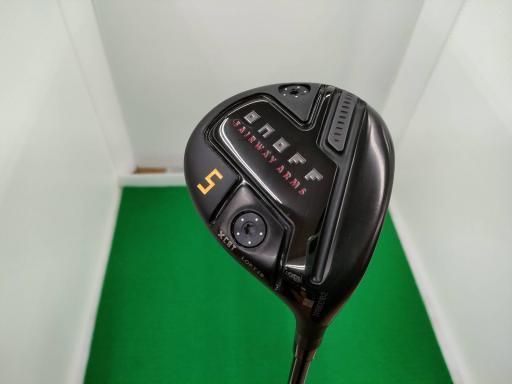 【中古ゴルフクラブ】【超美品】ダイワ(グローブライド) ONOFF フェアウェイ アームズ 黒(KURO) 2024 LABO SPEC TATAKI-60 CBT 5W【14日間返品OK】 中古】 ダイワ(グローブライド) ONOFF ARMS(2024) KURO 5W
