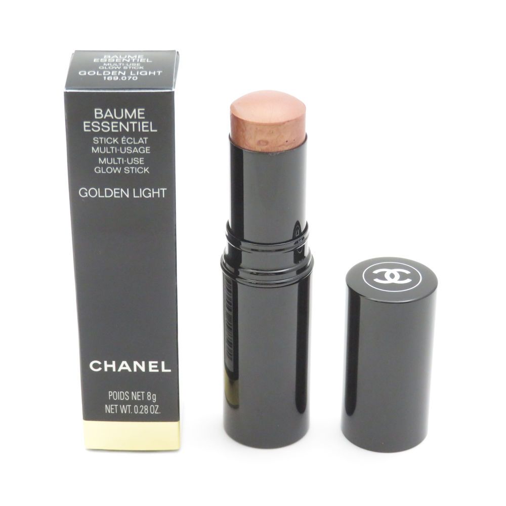 美品 CHANEL シャネル ボーム エサンシエル ゴールデン ライト フェイスカラー 残量多 BY9747Q