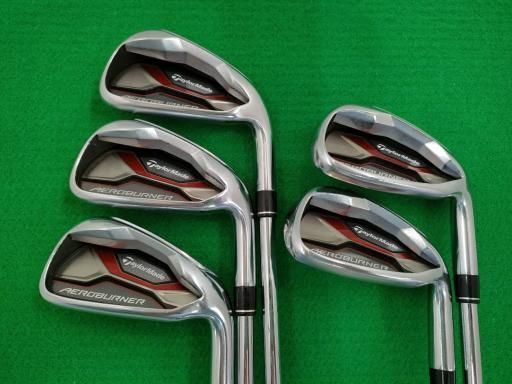 中古】 テーラーメイド AERO BURNER 6S アイアンセット IR KBS C-TAPER