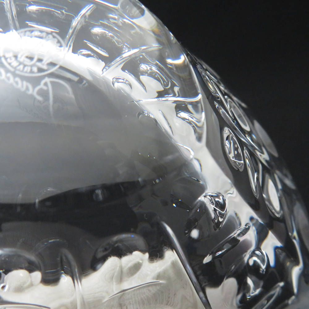 Baccarat バカラ エキノックス 灰皿 アッシュトレイ 1個 美品 Baccarat バカラ エキノックス アッシュトレイ 1点 クリスタル