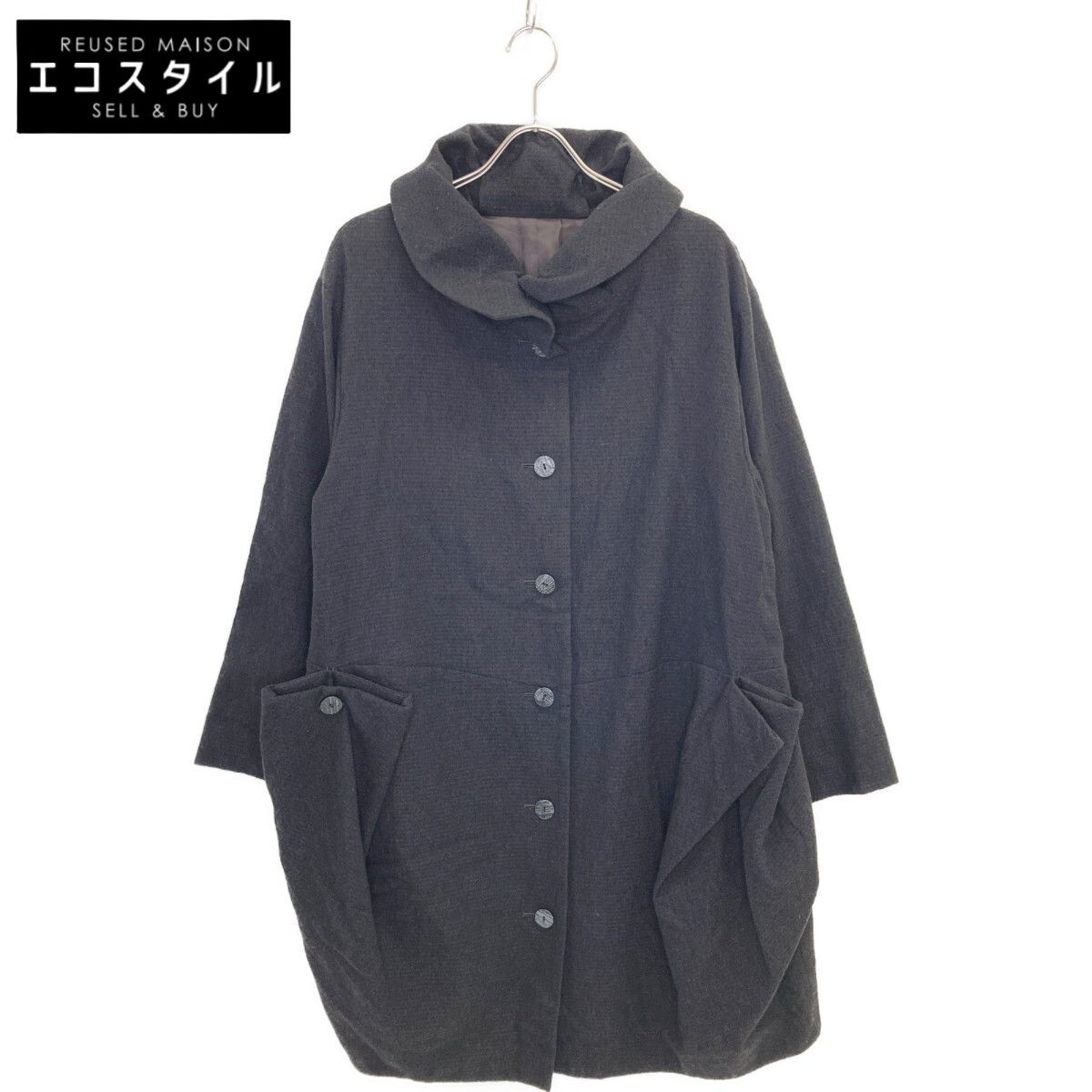 慈雨 ジウ 01222581 ラウンドカラー シングルコート 40 - メルカリ