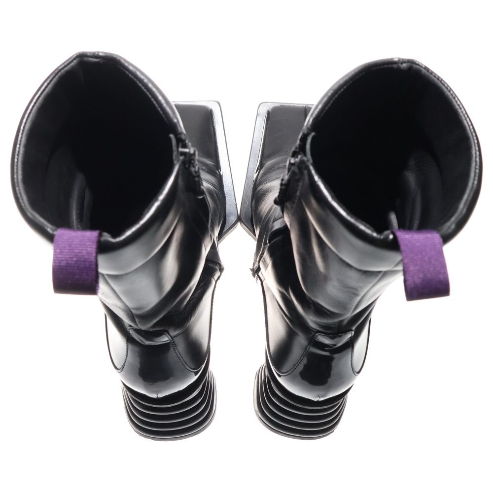 レザー ハイカットブーツ