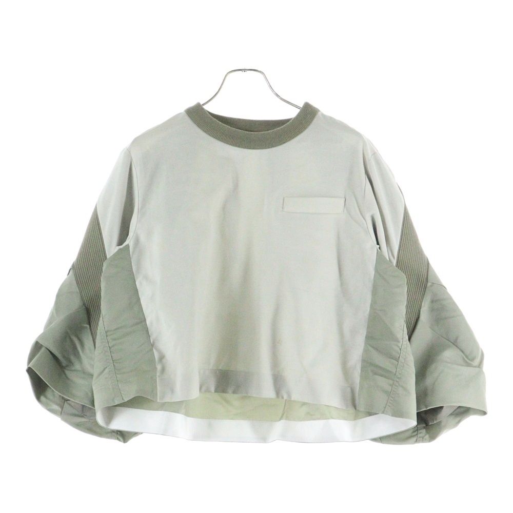 Sacai (サカイ) 23SS Suiting X Nylon Twill Pullover ナイロン ツイル