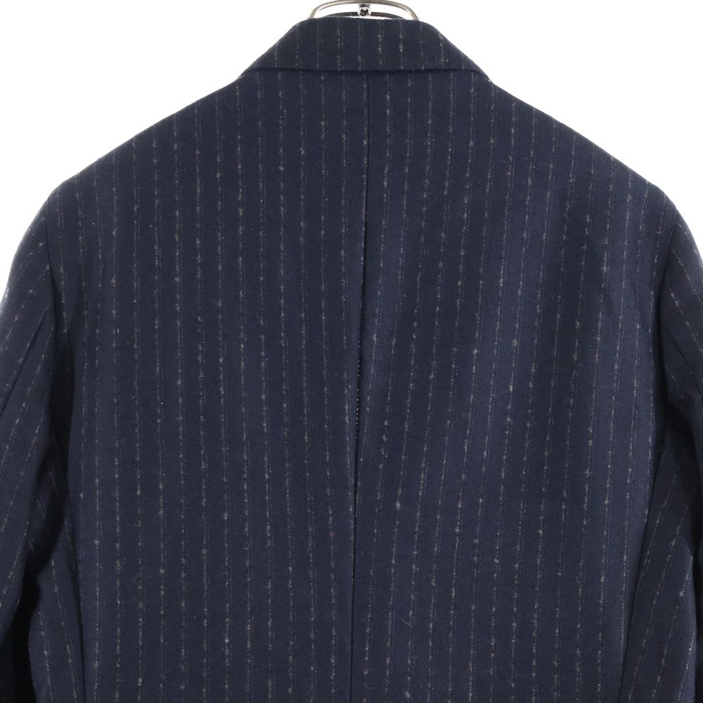 TAGLIATORE (タリアトーレ) ストライプ総柄 ラペルピン ウール 2B