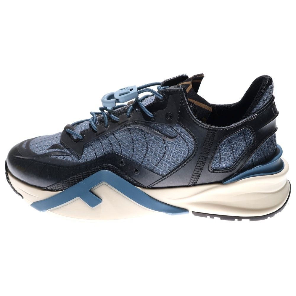 FENDI フェンディ FLOW SNEAKER フロー ローカットスニーカー ブルー 7 E 1623