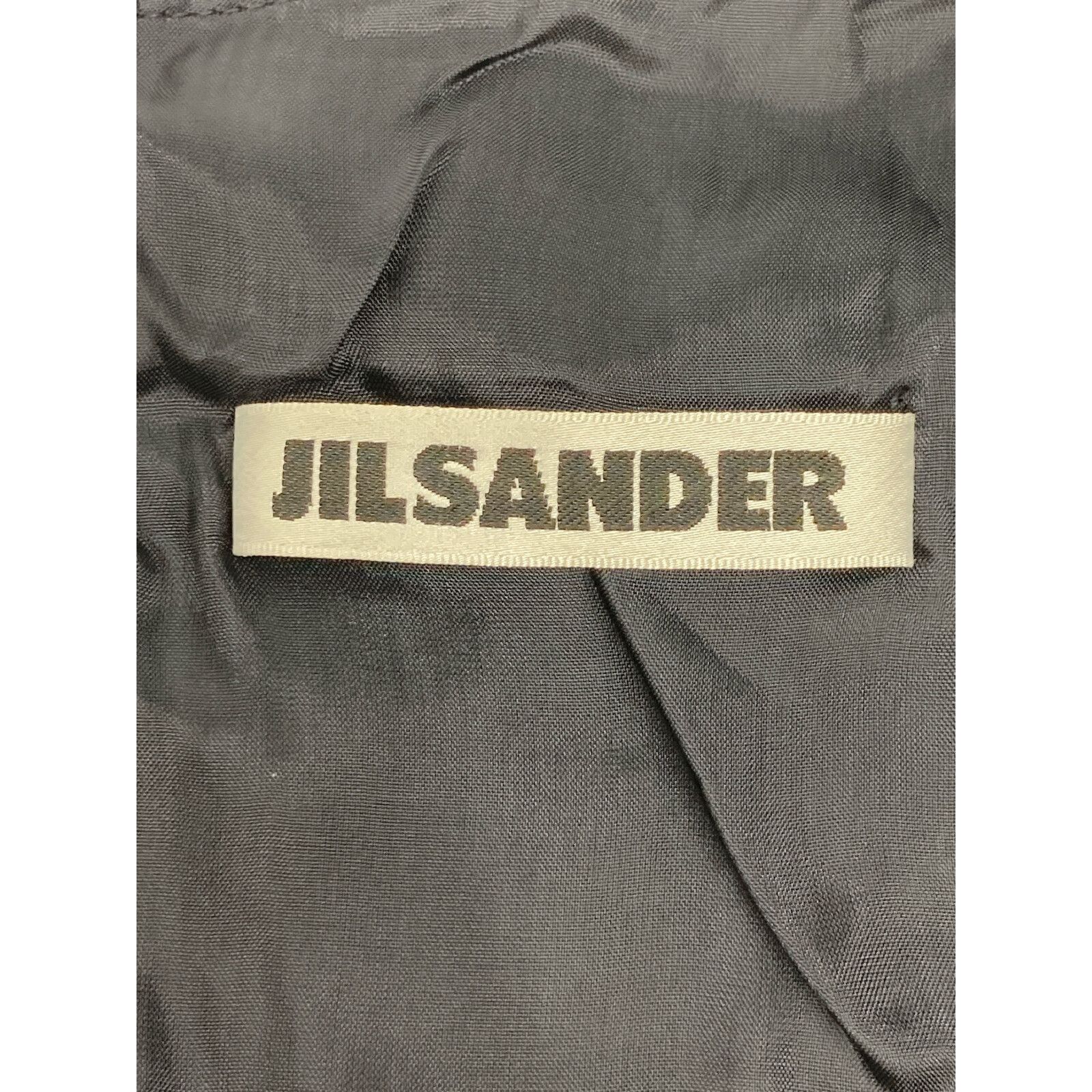 JIL SANDER ジルサンダー ﾈｲﾋﾞｰ ｳｰﾙ ﾉｰｽﾘｰﾌﾞ ﾜﾝﾋﾟｰｽ 36 - メルカリ
