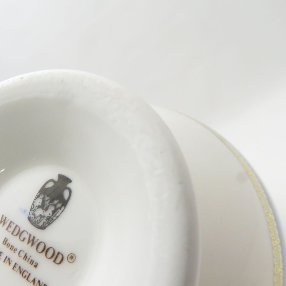 美品 WEDGWOOD ウェッジウッド ユーランダーパウダーブルー ティー