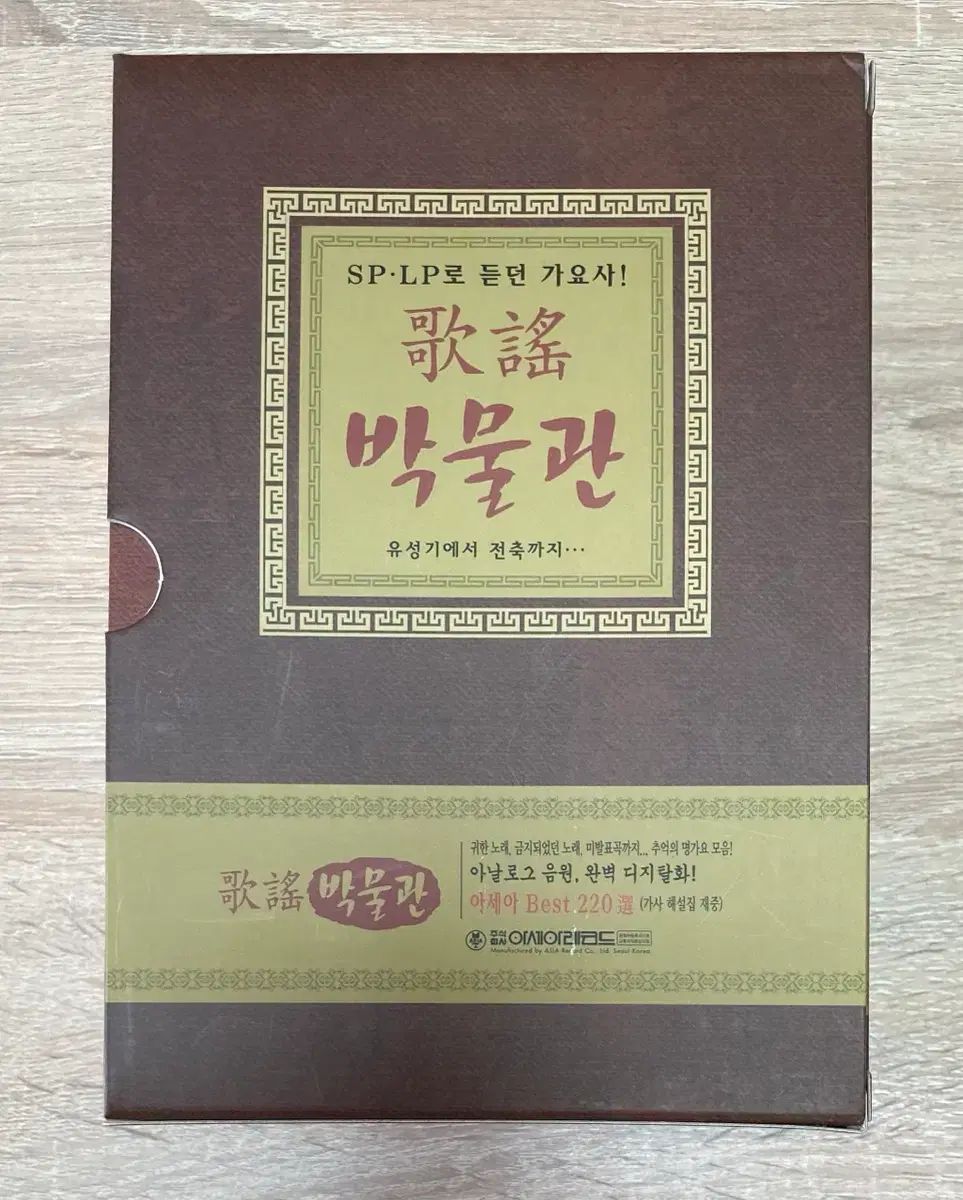 行こう 博物館 ー SP LP に 聞いている ガヨサ CD ボックスセット