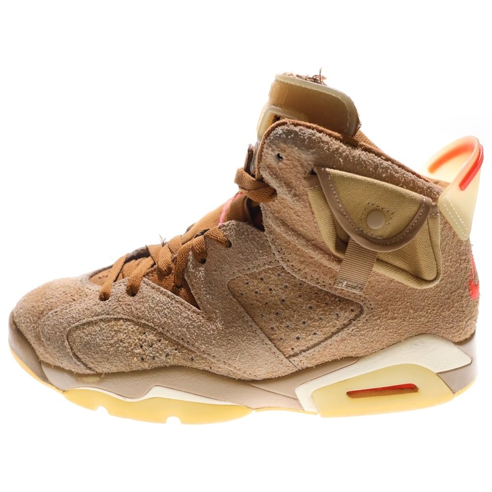 NIKE (ナイキ) ×TRAVIS SCOTT AIR JORDAN 6 RETRO SP BRITISH KAHKI