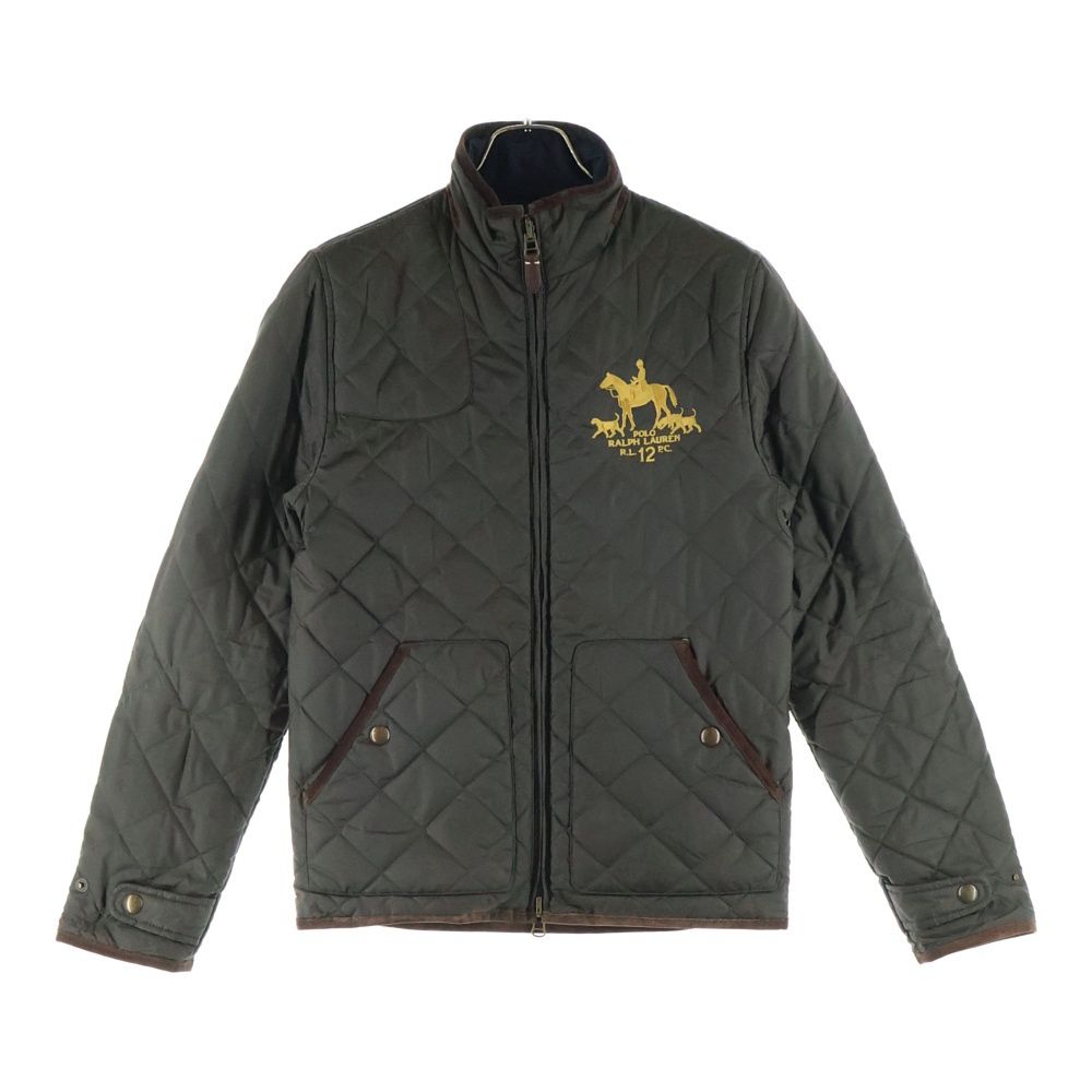 yu-popokiラルフローレン　キルティングリバーシブルロングジャケット yu-popokiラルフローレン キルティングリバーシブルロングジャケット