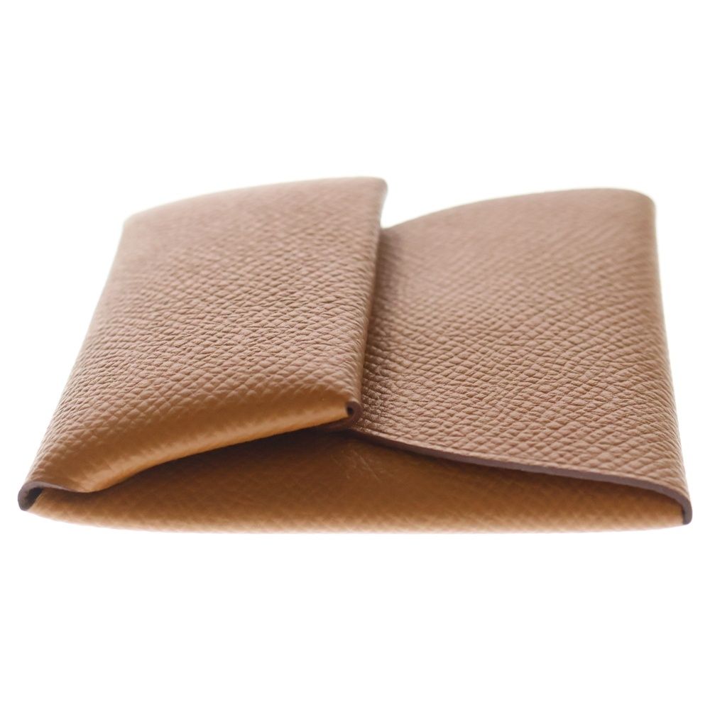 HERMES (エルメス) バスティア コインケース 小物入れ ブラウン