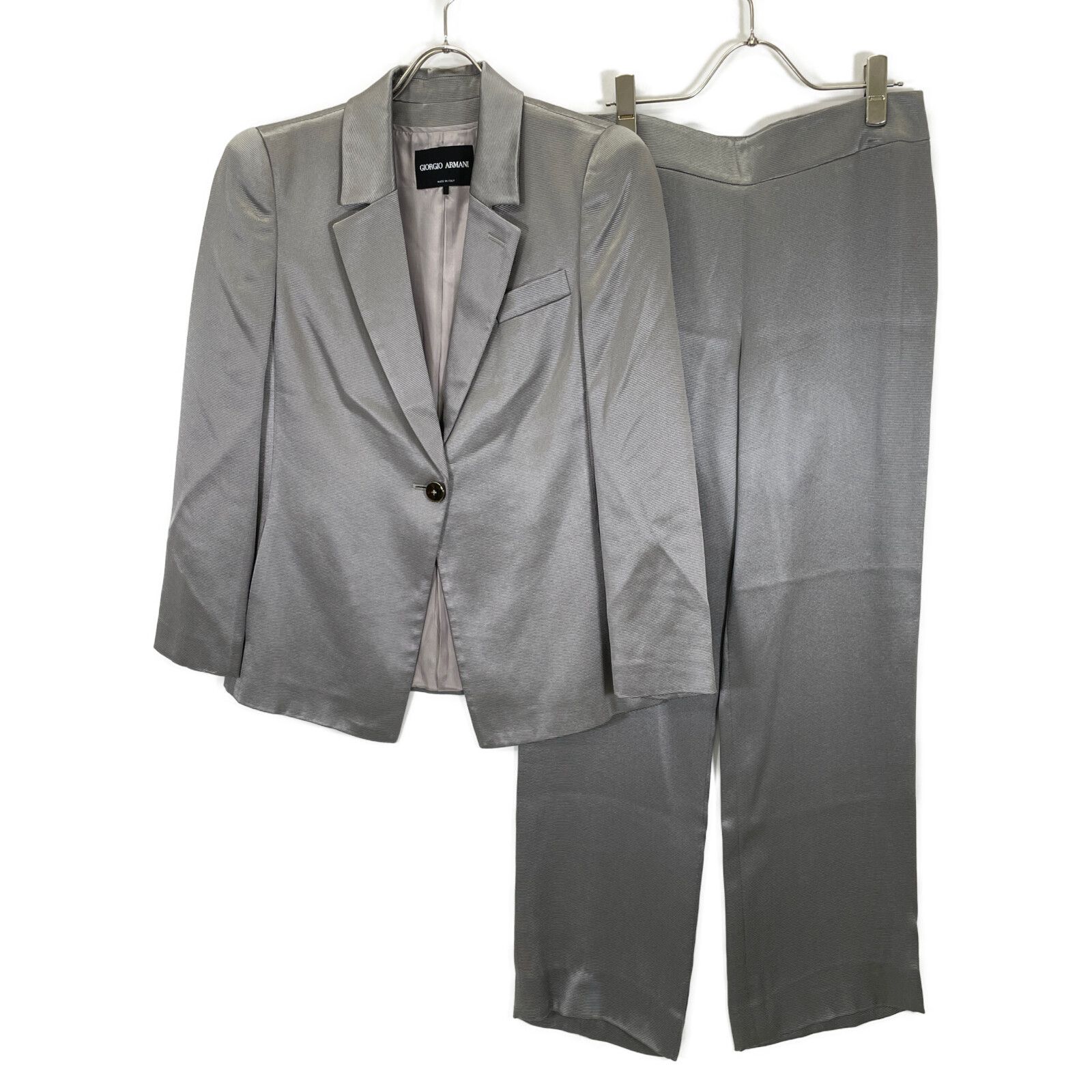 GIORGIO ARMANI ジョルジオアルマーニ ﾗｲﾄｸﾞﾚｰ 23年 4SHGG18L ｾｯﾄｱｯﾌﾟ