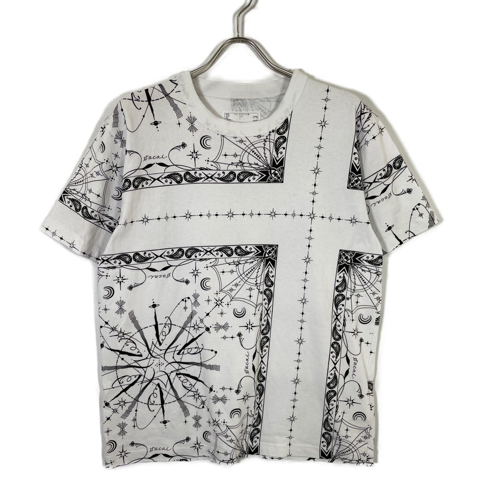 sacai サカイ Dr.Woo Bandana Print T-Shirt 2 - メルカリ