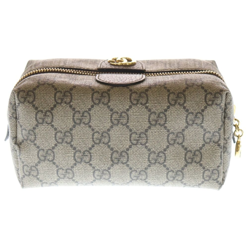 GUCCI グッチ オフィディア GG スプリーム コスメティック ケース ポーチ レディース ベージュ 548393