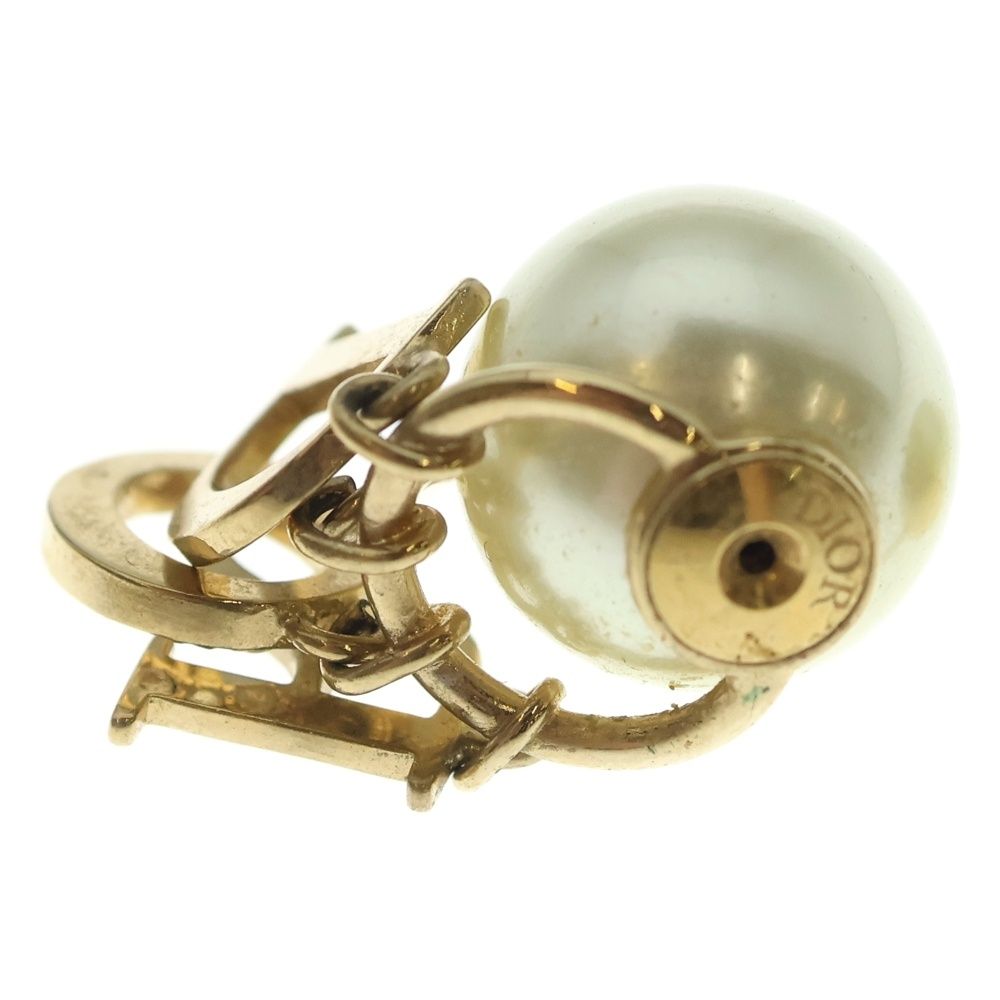  DIOR ディオール CDロゴ パール付ピアス ゴールド GP その他 ヘアアクセサリー