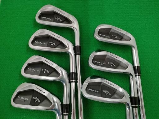 キャロウェイ LEGACY BLACK 8 S アイアンセット IR Dynamic G フレックスS メンズ 男性用 右利き 右用 Cランク ゴルフクラブ