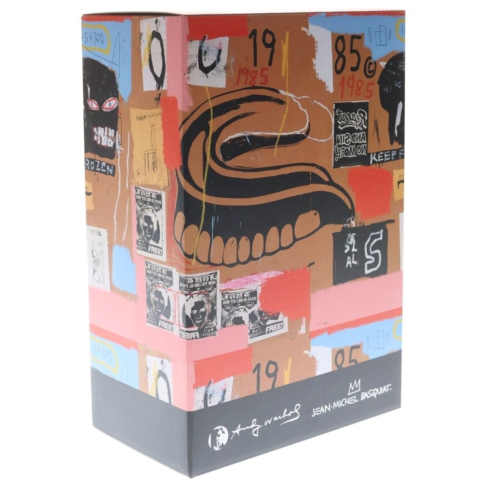 BE@RBRICK (ベアブリック) Andy Warhol × JEAN-MICHEL BASQUIAT #2 400