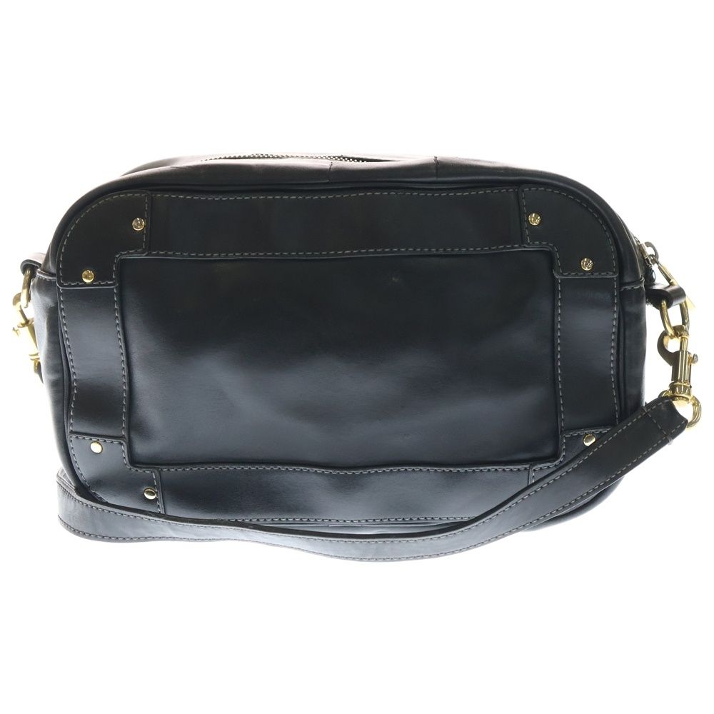 Chloe (クロエ) エデン フリンジ レザーショルダーバッグ ブラック 01