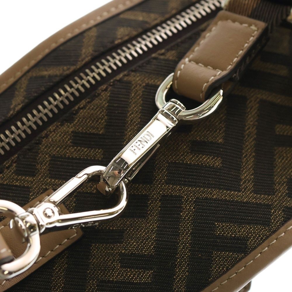 フェンディ FENDI ストラップユー ミニ カーフ ブラウン ズッカ柄 FENDI（フェンディ） 美品 ショルダーストラップ ストラップユー
