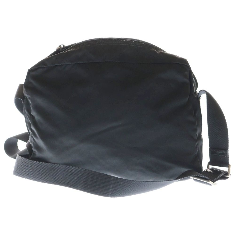 PRADA (プラダ) 三角ロゴプレート ラウンドジップ ナイロン ショルダー