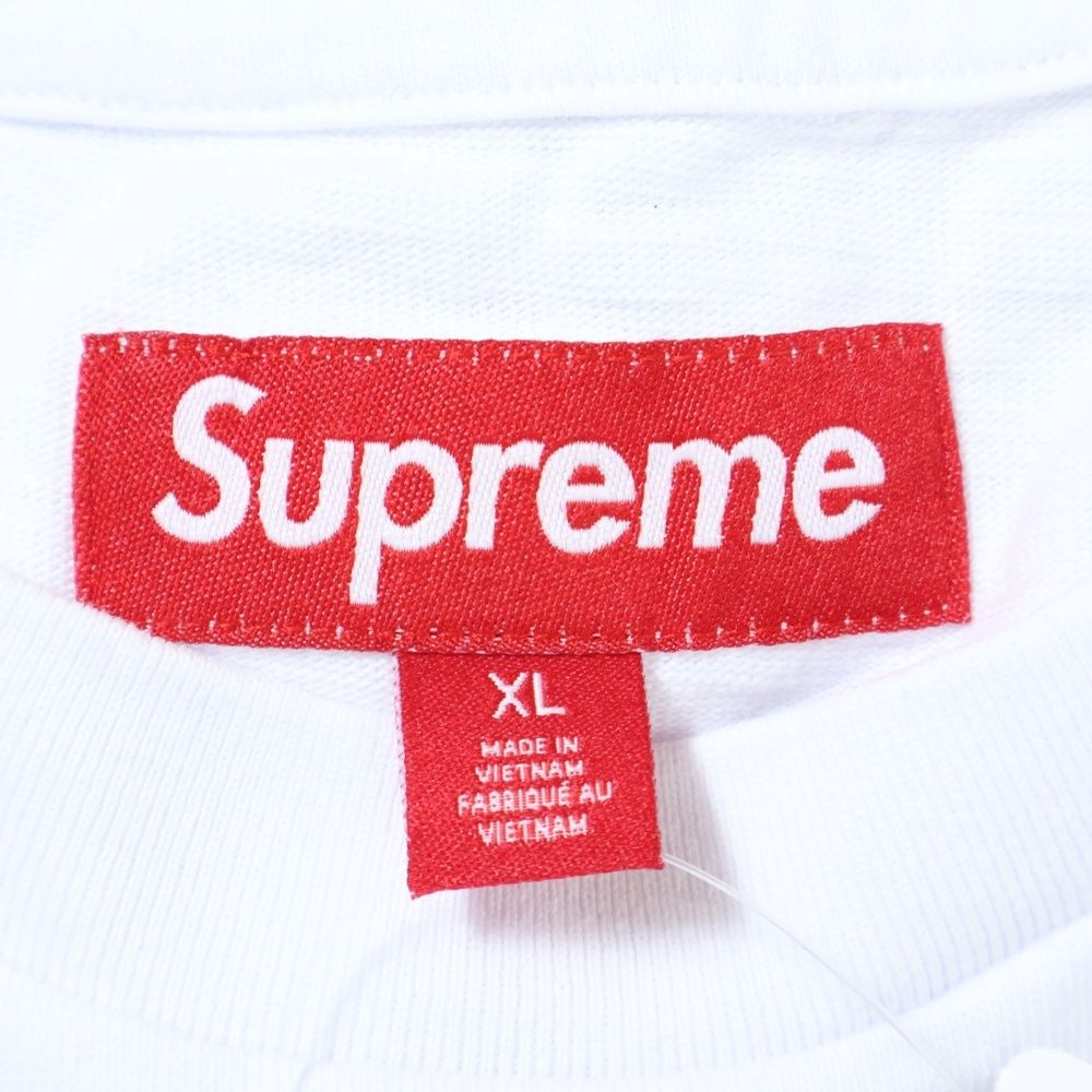 SUPREME (シュプリーム) 25SS S/S pocket Tee クラシックロゴ刺繍