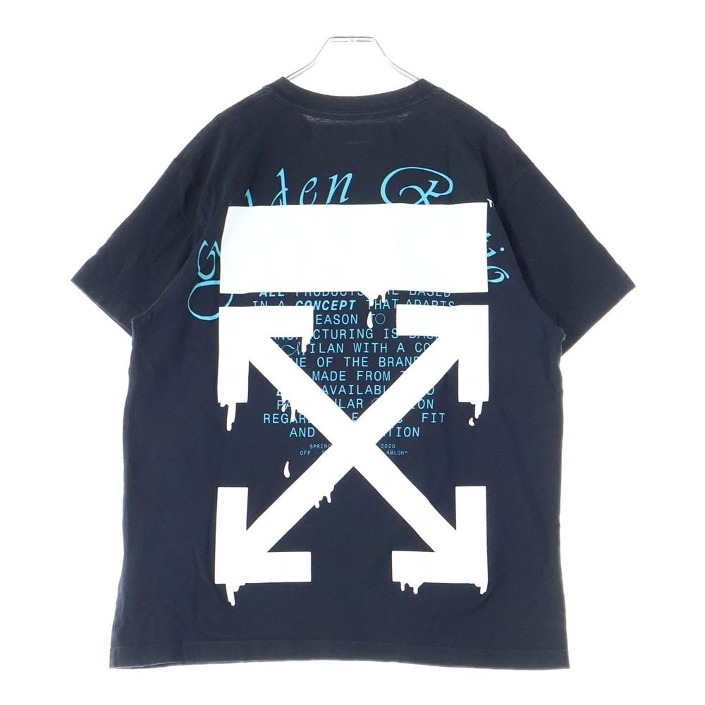 OFF-WHITE (オフホワイト) 20SS Dripping Arrows T-Shirt ドリッピング
