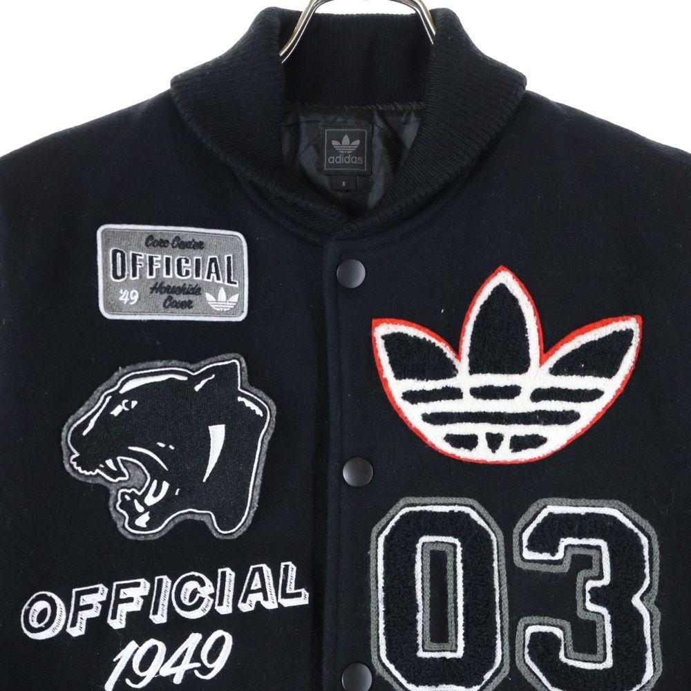 adidas (アディダス) ST STADIUM JACKET ウール ワッペン スタジアム