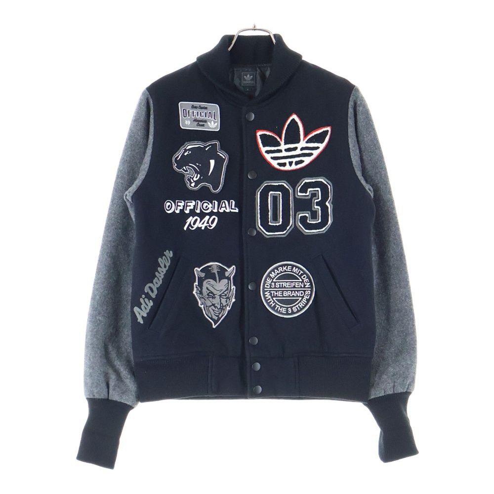 adidas (アディダス) ST STADIUM JACKET ウール ワッペン スタジアム 