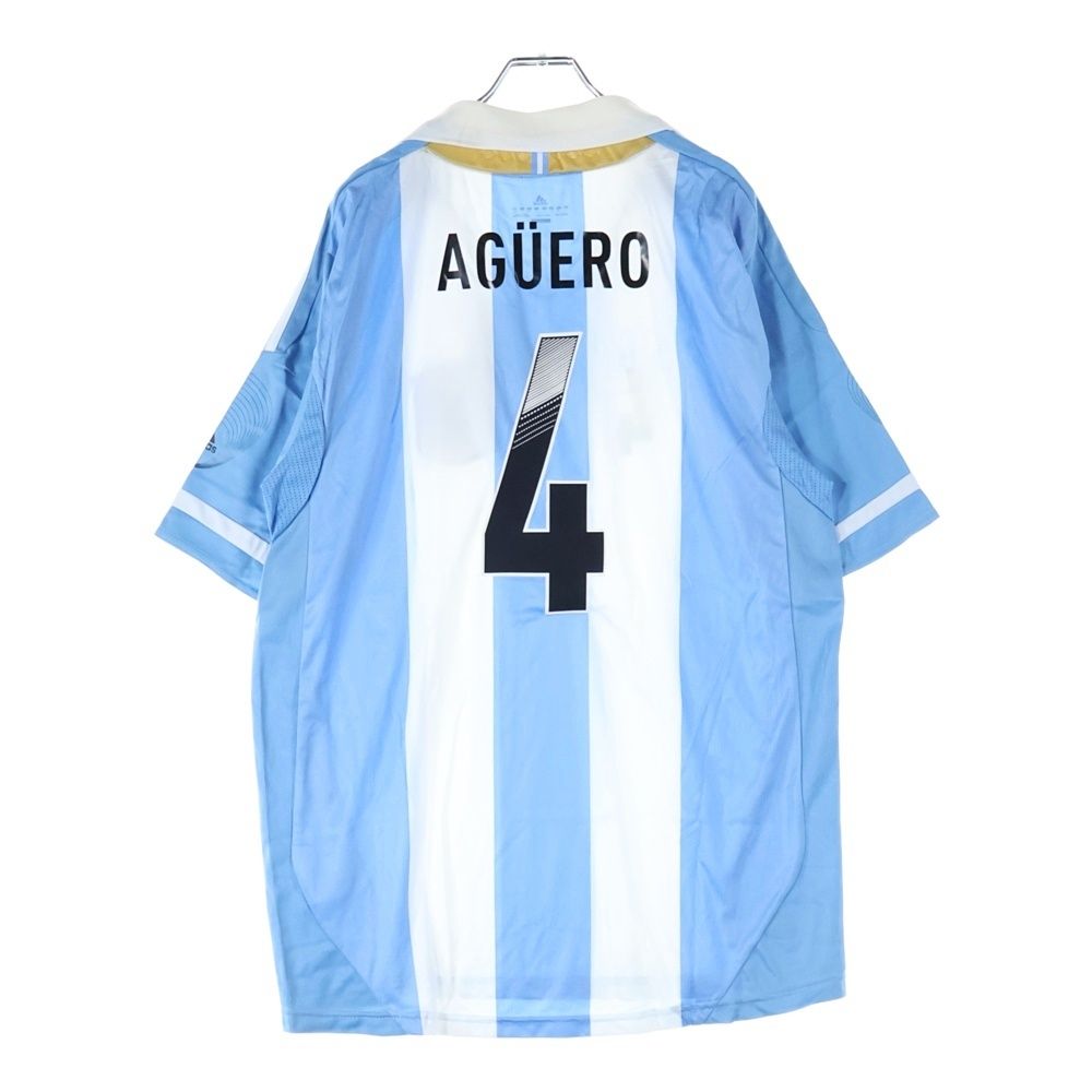 adidas アルゼンチン代表 AGUERO 10 ユニフォーム adidas (アディダス) アルゼンチン代表 AGUERO 背番号4 ユニフォーム