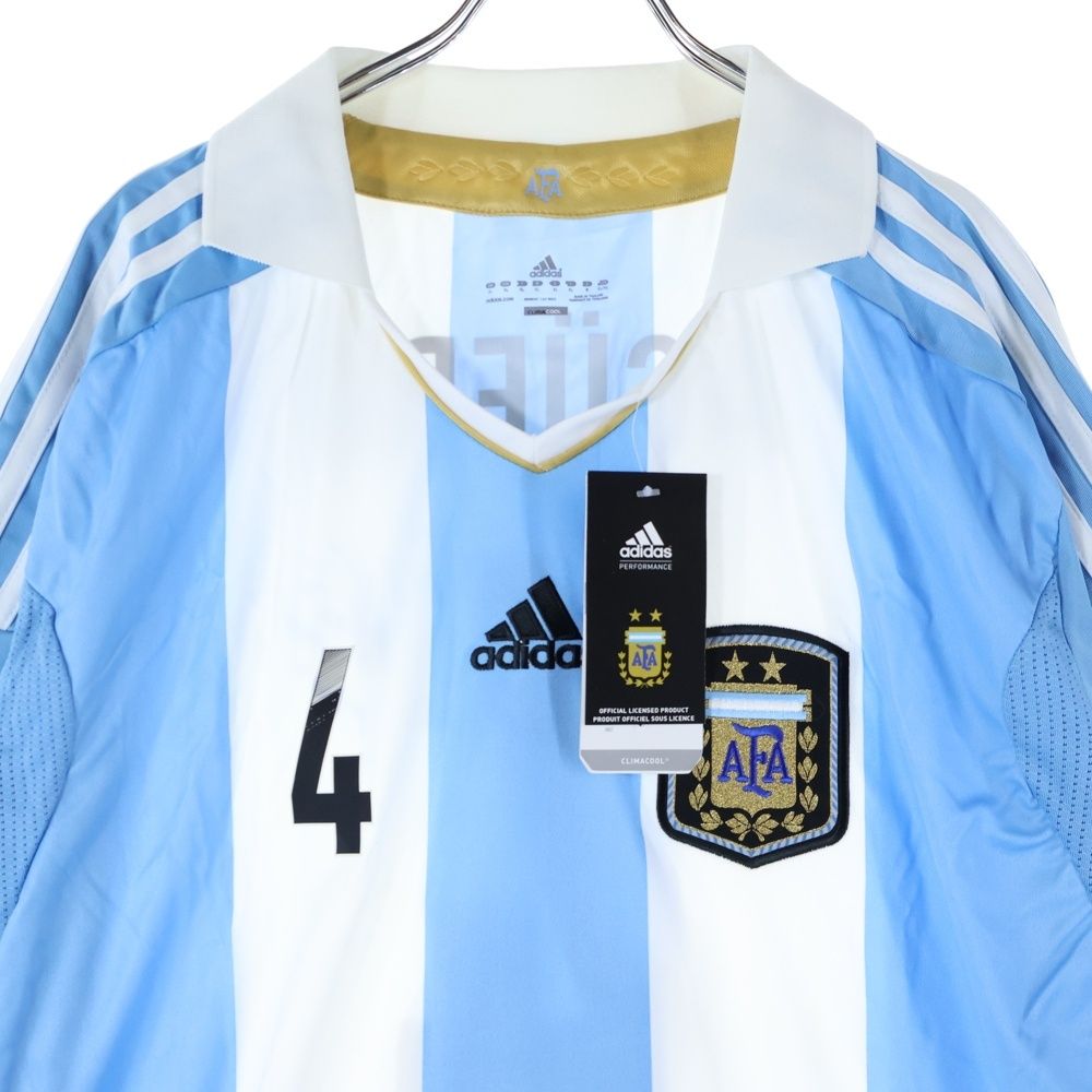 adidas (アディダス) アルゼンチン代表 AGUERO 背番号4 ユニフォーム