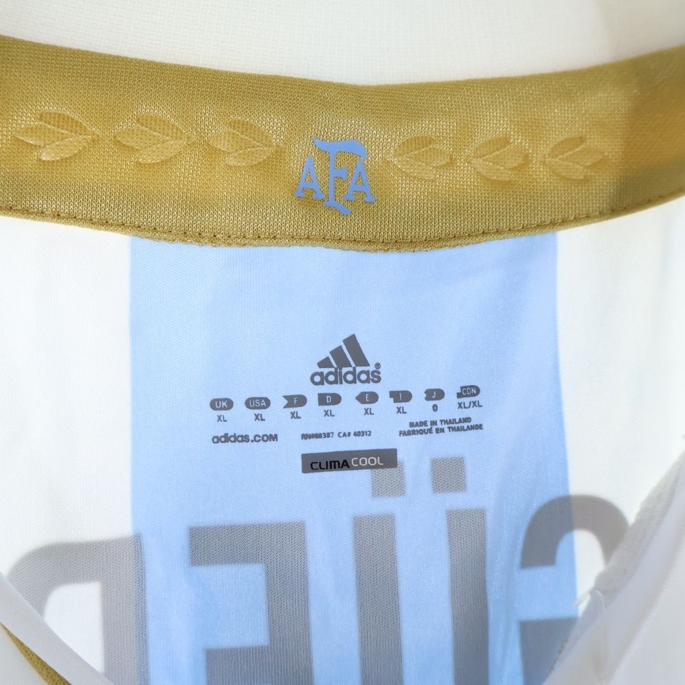 adidas (アディダス) アルゼンチン代表 AGUERO 背番号4 ユニフォーム