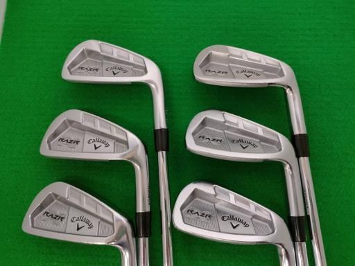 キャロウェイ RAZR X FORGED 6 S アイアンセット IR Memphis 10 DB フレックスUNI メンズ 男性用 右利き 右用 Cランク ゴルフクラブ