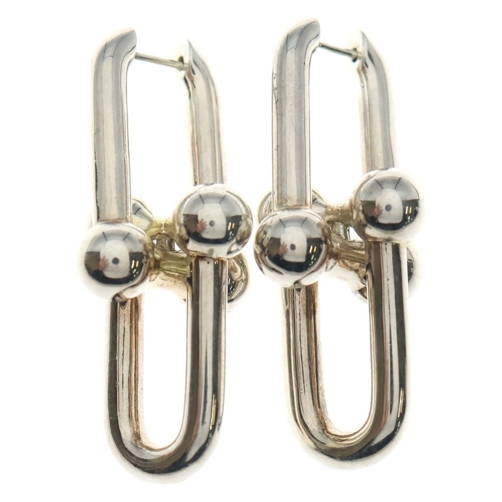 TIFFANY Co ティファニー HardWear ハードウェア エクストララージ リンク ピアス シルバー