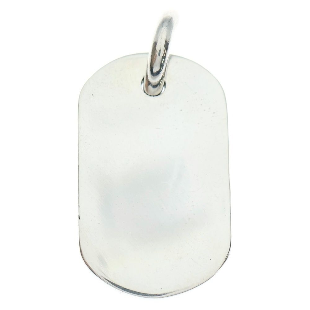 CHROME HEARTS クロムハーツ D TAG SML RAISED DGGR レイズド ダガー ドッグタグ スモール ペンダントトップ シルバー