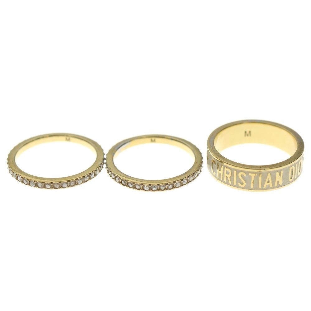 クリスチャンディオール リング S.Lサイズ「セット売り」 Christian