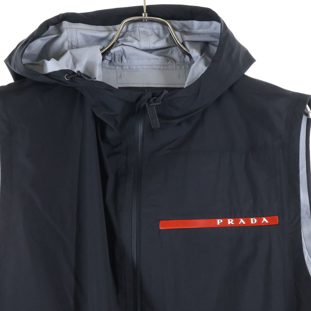PRADA SPORT (プラダ スポーツ) Linea Rossa リネアロッサ ロゴ フード