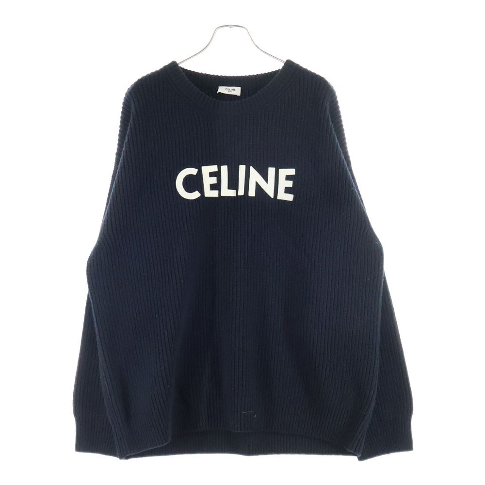 CELINE (セリーヌ) 21AW Oversized Celine Sweater In Ribbed Wool